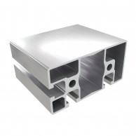 8AC 3 griovelių 45 serijos 45x90 mm sunkus aliuminio profilis