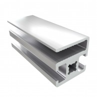 8AC apsauginis 30x30 mm aliuminio profilis užtvaroms