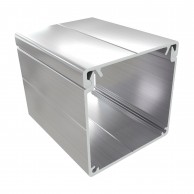 Aliuminio latakas kabeliui, 60x60 mm