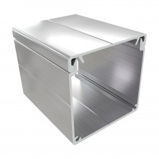 Aliuminio latakas kabeliui, 60x60 mm