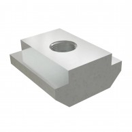 T formos ir spyruoklinės veržlės aliuminio profilių grioveliams