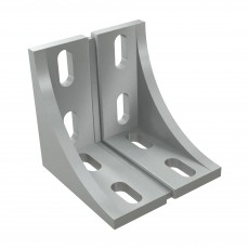 BH tipo profilių plačios kampinės jungtys aliuminio profiliams 2