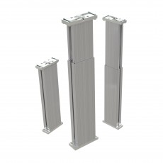 BH tipo profilių konstrukcijų teleskopinės kėlimo kolonos ir priedai