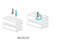 Varžtai aliuminio profiliams tvirtinti