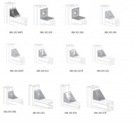 Plačios kampinės jungtys aliuminio profiliams 02