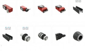 BH tipo aliuminio profilių konstrukcijų durų elementai-mikrojungikliai jų tvirtinimo plokštės