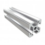 IM 20x20 tipo aliuminio profiliai su 5 mm grioveliu