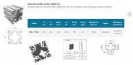 6IM 60x60 aliuminio profiliai su 8x6 mm griovelias 02