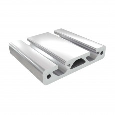 8IM tipo 16x80 aliuminio profiliai su 2x8 mm grioveliais