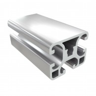 8IM tipo 32x40 aliuminio profiliai su 4x8 mm grioveliais