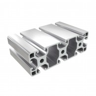 8IM tipo 40x120 lengvi aliuminio profiliai su 8x8 mm grioveliais