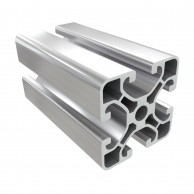 8IM tipo 40x40 ypač lengvas aliuminio profilisi su 4x8 mm grioveliais