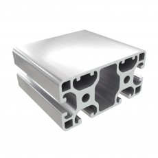 8IM tipo 40x80 lengvas profilis su 4x8 mm atvirais ir 2 nuplėšiamais grioveliais