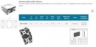 8IM tipo 40x80 lengvas profilis su 4x8 mm atvirais  ir 2 nuplėšiamais grioveliais 02