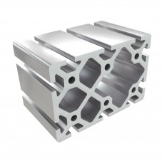 8IM tipo 40x120 profilis su 10x8 mm atvirų griovelių