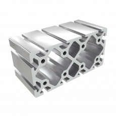 8IM tipo 40x160 profilis su 12x8 mm atvirų griovelių