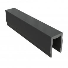 IM aliuminio profilių griovelių dangteliai