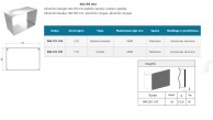 IM aliuminio profilis kabeliui, 40x150 mm 02