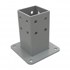 IM tipo aliuminio profilių atraminės pėdos