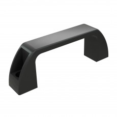 IM tipo aliuminio profilių konstrukcijų plastikinės rankenos