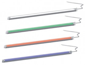 Aliuminio profilių konstrukcijų apšvietimo įtaisai