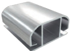 30x60 mm SP tipo EVO sferinis apsauginis aliuminio profilis 5 mm plokštėms