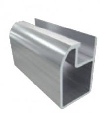 30x45 mm SP tipo EVO sferinis apsauginis aliuminio profilis 12 mm plokštėms