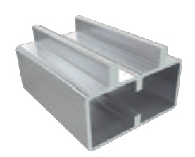 40x60 mm SP tipo EVO apsauginis aliuminio profilis