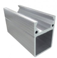 40x30 mm SP tipo EVO aliuminio profilis slankioms durims