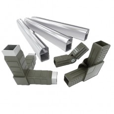 Priedai EVO serijos aliuminio profilių montavimui