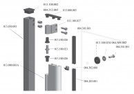 EVO aliuminio profilių konstrukcijų surinkimas 04