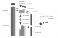 EVO aliuminio profilių konstrukcijų surinkimas 05
