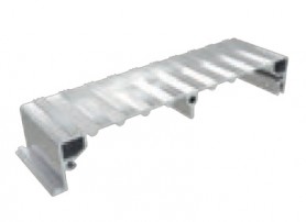 IS tipo aliuminio profilių linijos laiptelis