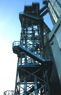 Elevator supporting tower