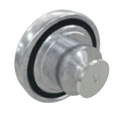 Slydimo ratukas lubinėms transportavimo sistemoms