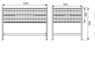 1200x800 H-850-400 (150 kg) 2
