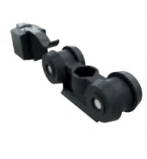 Vežimėlis 15 kg apkrovai lubinėms transportavimo sistemoms