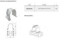 Fiksuota pakaba daugiafunkcinei, prie lubų tvirtinamai sistemai 02