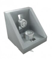 43x43 kampinė jungtis daugiafunkcinei, prie lubų tvirtinamai sistemai