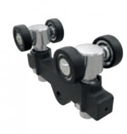 Vežimėlis 20 kg apkrovai, su kilpa daugiafunkcinei, prie lubų tvirtinamai sistemai