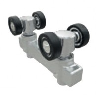 4 ratukų aliuminis vežimėlis 40 kg apkrovai, daugiafunkcinei lubinei sistemai