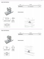 Sijų sujungimo jungtys 900-100-105 i r900