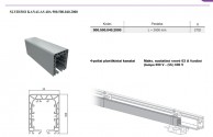 2000 mm slydimo kanalas 40A 02