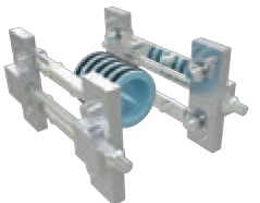 Gervių pneumatikos elementai