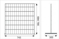 919-350-525-2 divider H766 dimensions