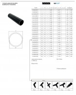 Vynioti anglies pluošto apvalūs vamzdžiai