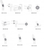 Profilių sujungimo elementai 02