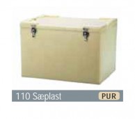 Plastic container, capacity 110 L