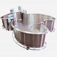 WHF-270 S 1022 L Hubbard stacionari sūkurinė vonia visam kūnui