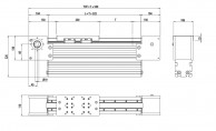 800-100 FC Light linijinės diržinės pavaros parametrai